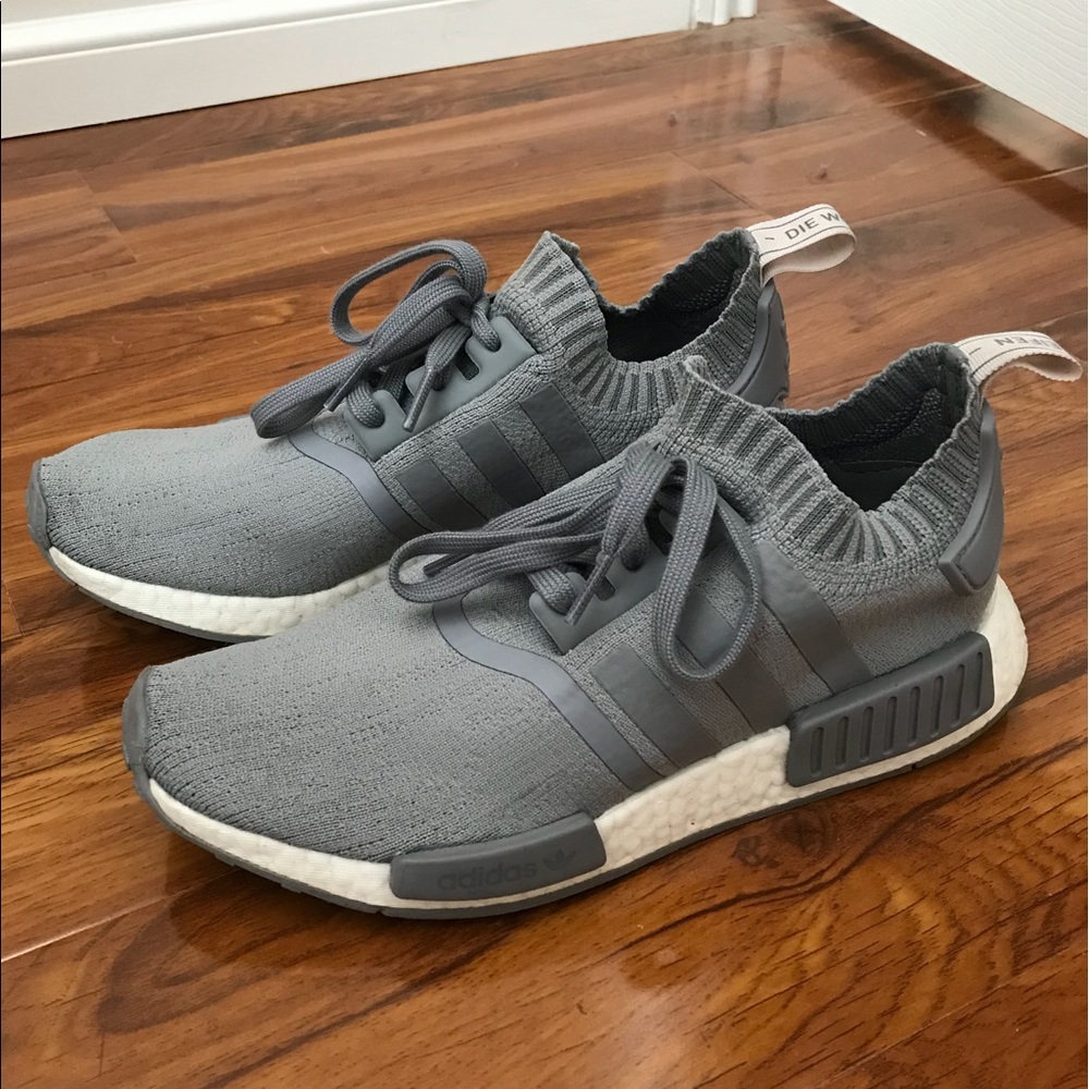 Adidas grey NMDs